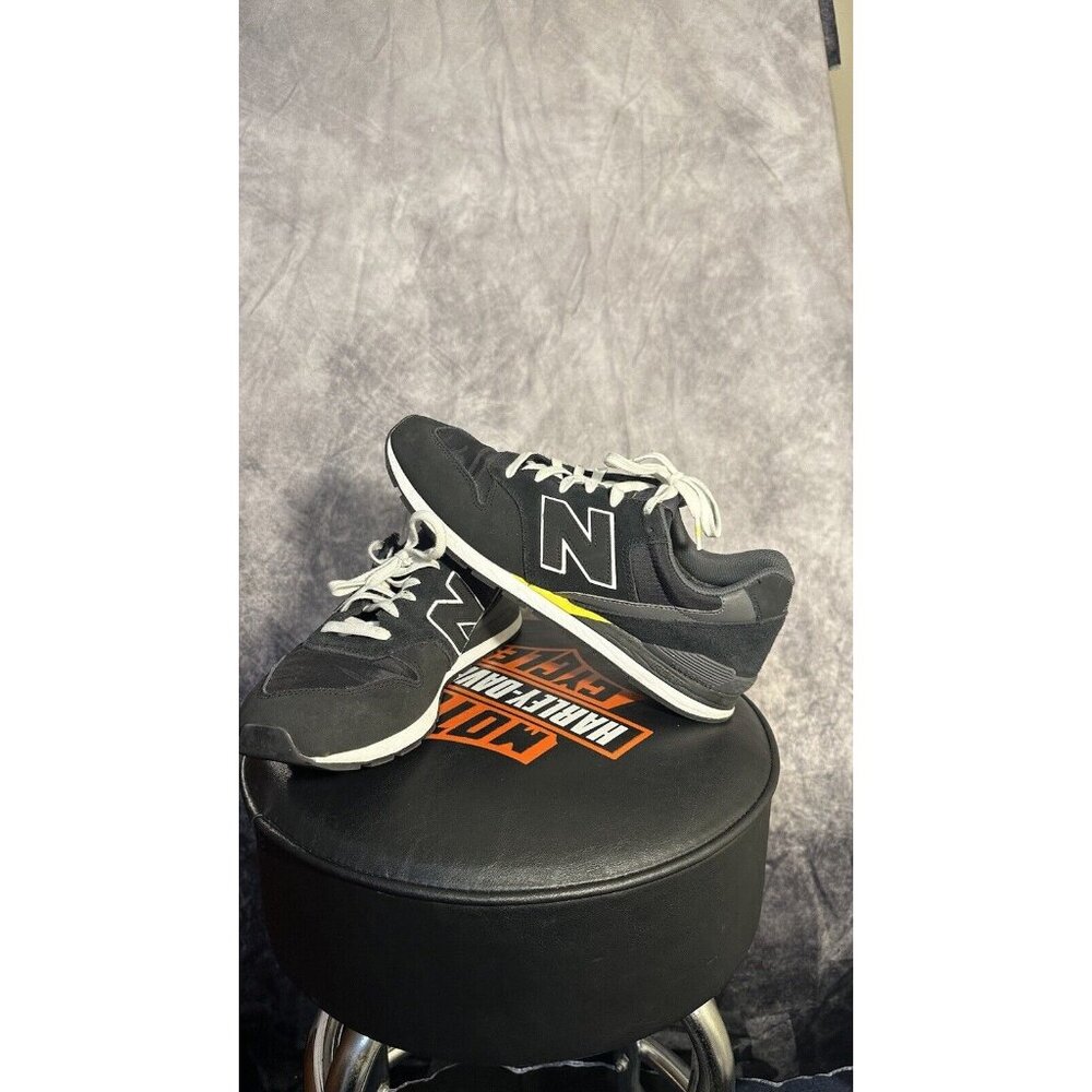 new balance figs men Size 11-D Black Yellow Sneakers